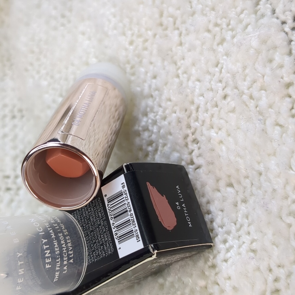 FENTY ICON  "The Fill" Semi-Matte Lipstick Refill,  Motha Luva, 3.8g/0.134oz ea - Picture 4 of 11